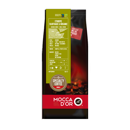 Mocca d'Or Ethiopië Fairtrade Bio koffiebonen