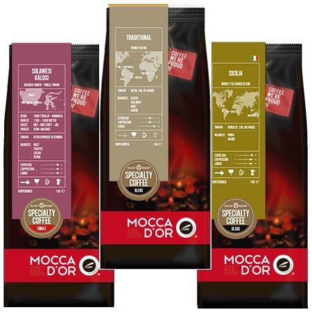 3x250gr Mocca d'Or Perfect Espresso koffiebonen