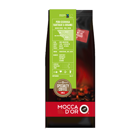 Mocca d'Or Peru Cecovasa Fairtrade Bio koffiebonen