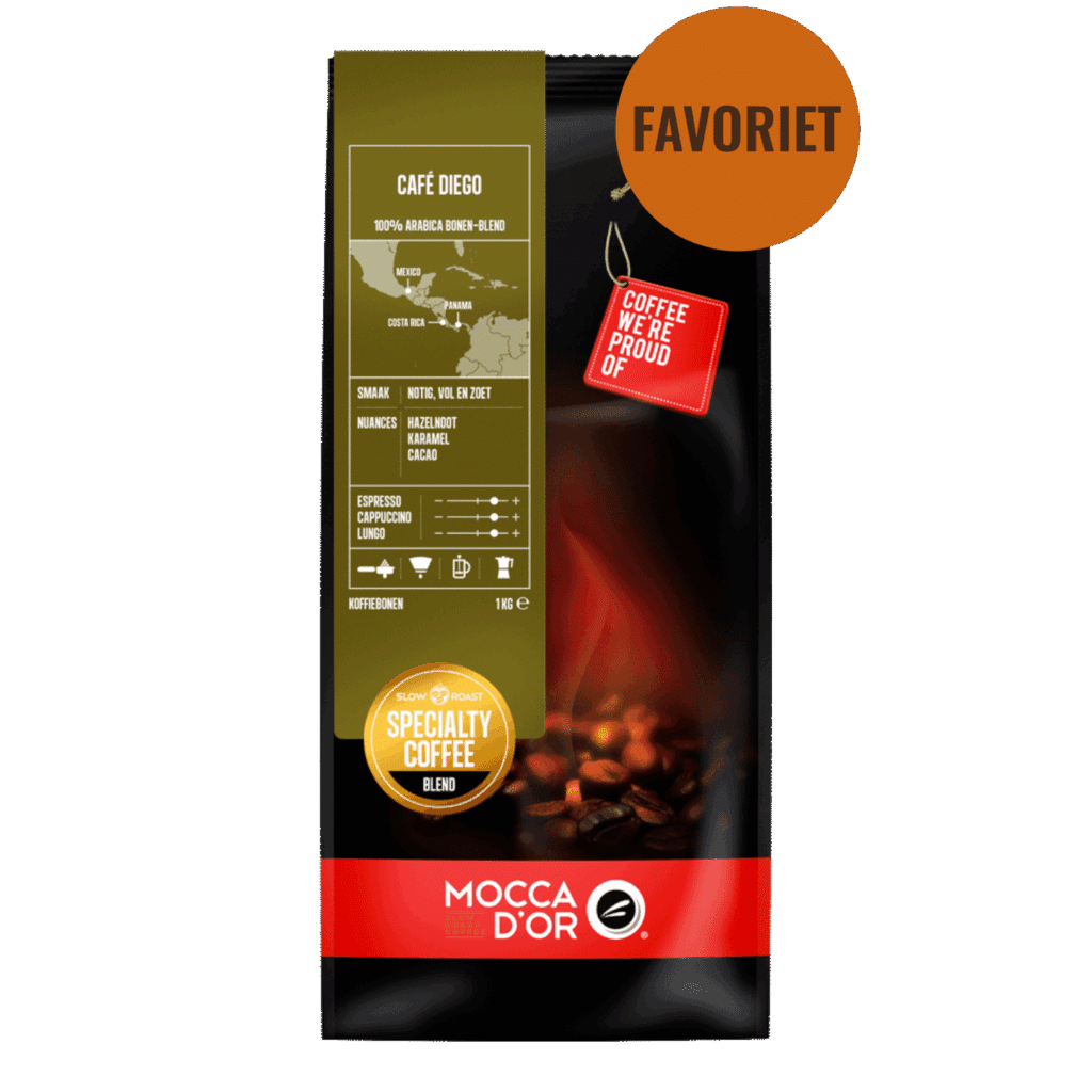 Cafe Diego - 100% Arabica - blend - favoriet