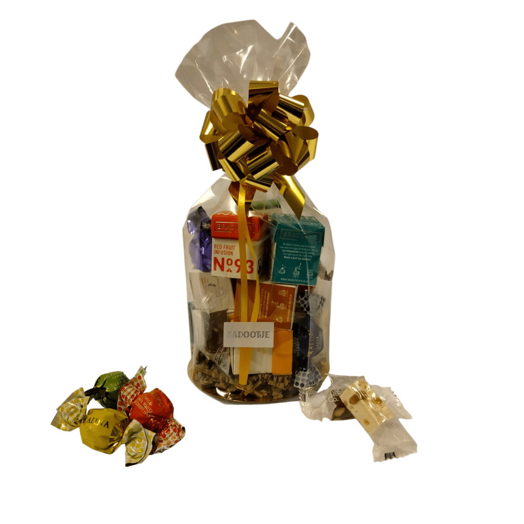 kokerzak cadeau thee