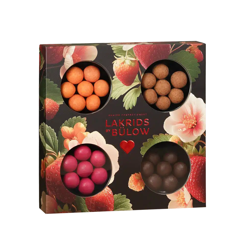 geschenkdoos strawberry love 175 gram
